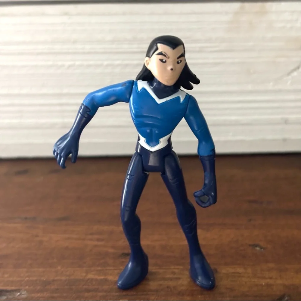 DC Comics Teen Titans Aqualad Action Figure 3.5” 2004 Bandai Cartoon Network